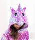 Unicorn Dots Bathrobe bathrobe Little Palace Store